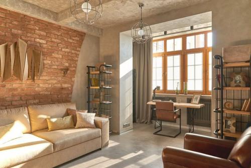 Преображение легендарной квартиры Кристины Орбакайте и Аллы Пугачевой в урбанистическом стиле от дизайнера Марины жеренко. 02