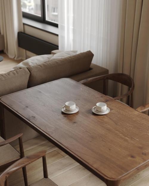 Интерьер кухни - гостиной. 04