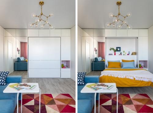 Интерьер 1-комнатной квартиры 40 кв. 01