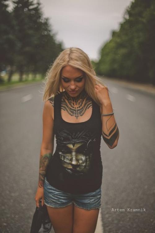 Интервью с одной из самых востребованных Тату моделей России Тэя салат. 09
