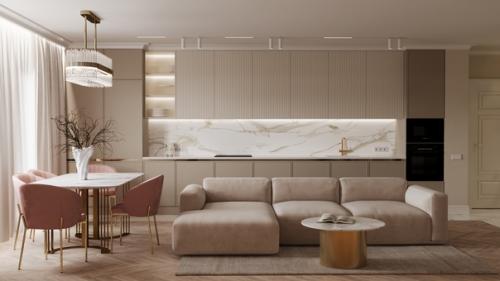 Проект квартиры для большой семьи в ЖК Облака. 01 Проект квартиры для большой семьи в ЖК Облака. 01