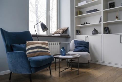 Стильная переделка трехкомнатной квартиры. 06