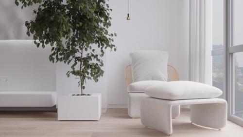 Неплохой дизайн спальни с присоединенной лоджией. 04