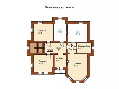 Эскизный проект коттеджа. 02