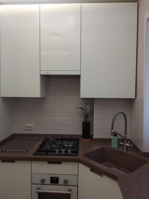 Делали ремонт в кухне мамы. 02