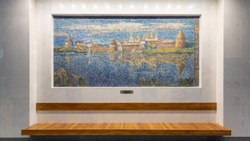 Беломорская станция метро в Москве. 02