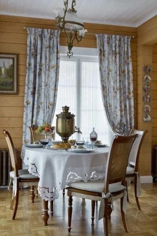 Русский стиль в интерьере. 05