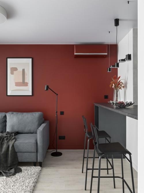 Лаконичная и одновременно яркая квартира. 01 Лаконичная и одновременно яркая квартира. 01