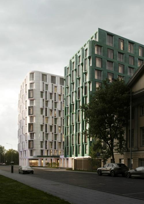 Глазурованная статуэтка.  Проект расположен в одном из красивых районов Москвы рядом с новодевичьим монастырем. 03