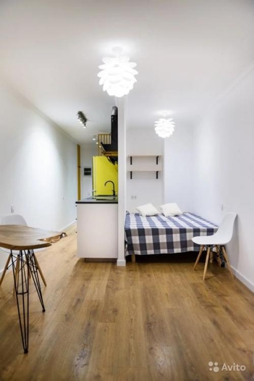 Заготовка интерьера.  Квартира - студия 27, 5 кв. 03