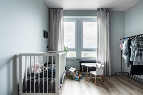 Эту квартиру дизайнер Полина Дементьева оформила для молодой семьи с годовалой дочкой. 07