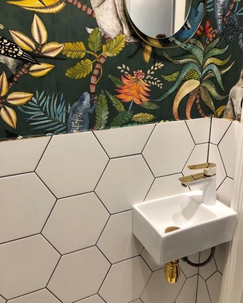 Можно ли придумать что-то ещё красивее в оформлении санузла. 02