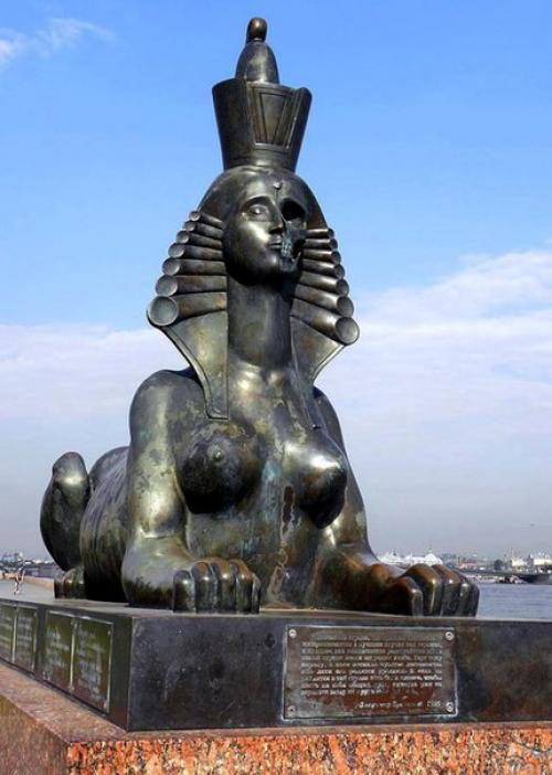 Маршрут по самым Египетским местам Петербурга. 01