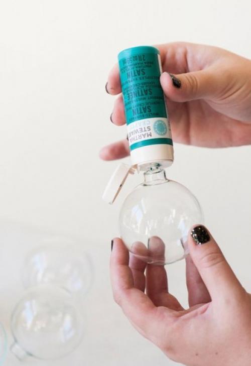 Красивые ёлочные шары на раз - два - три? 03