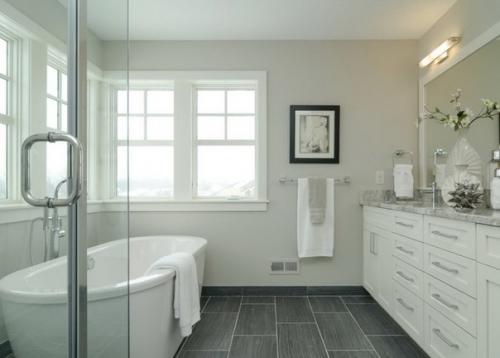 Совет дизайнера: серая плитка в интерьере. 01