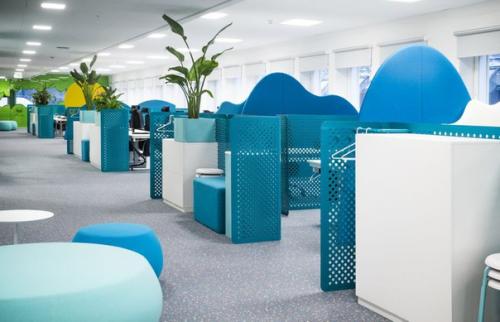 ИТ - офисы: стокгольмская штаб-квартира игровой студии King, создавшей Candy Crush Saga. 04