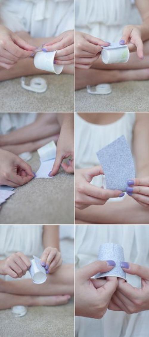 Сегодня мы преобразим безликую гирлянду в стильное и современное украшение для интерьера. 02