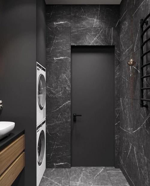 Два варианта оформления ванной комнаты. 05