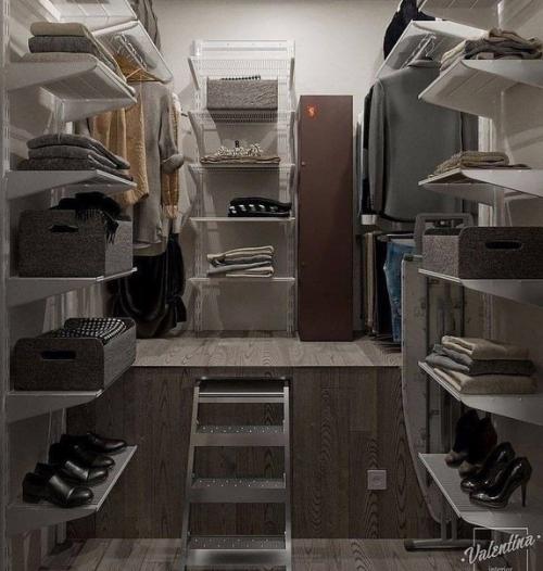 Прекрасный вариант обустройства спальни. 05