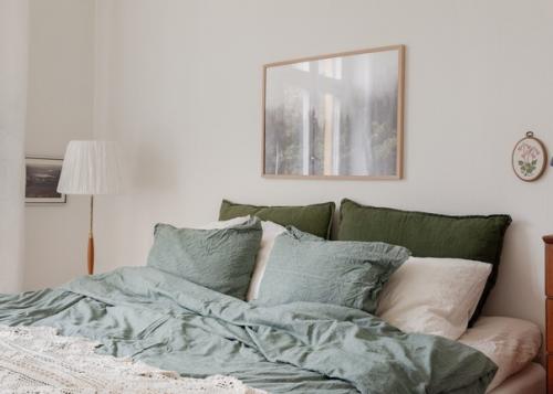 Скандинавская квартира с уютной кухней и яркой прихожей. 07