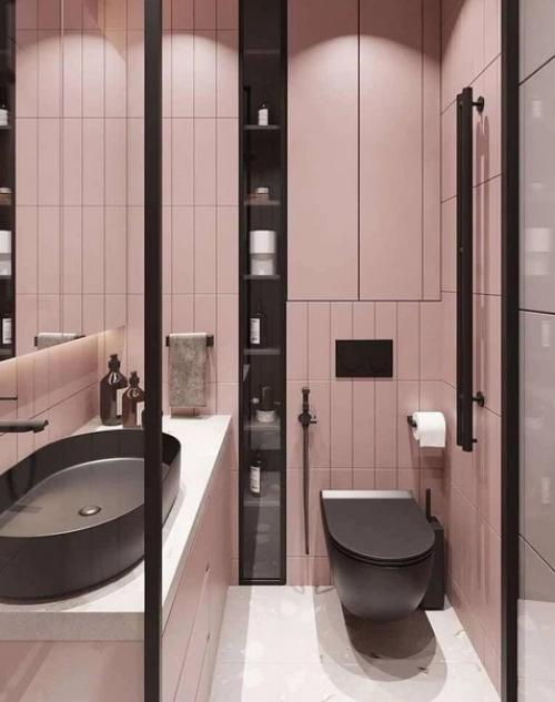 Интерьер ванной комнаты. 02