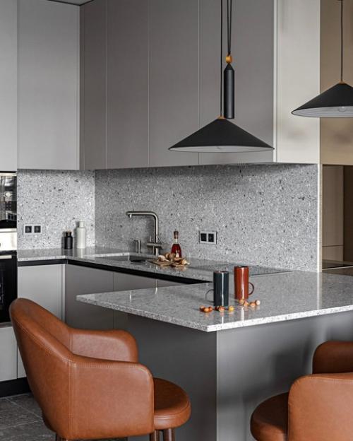 Интерьер квартиры площадью 56 кв. 01