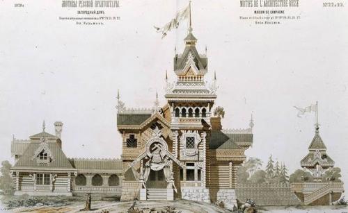 Русское деревянное зодчество. 08