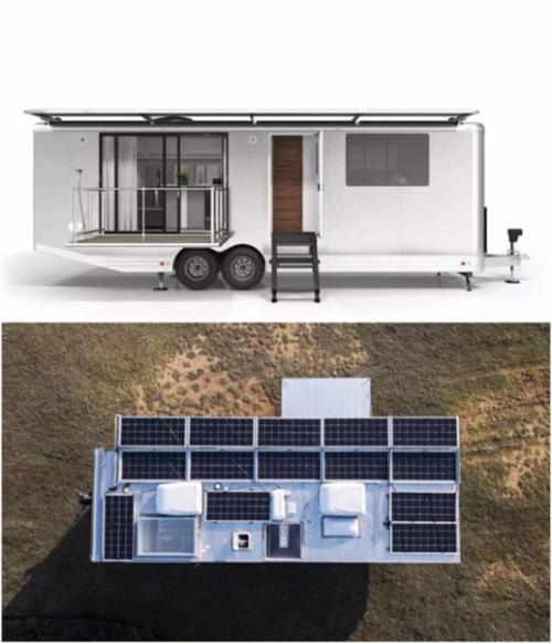 Жилой кемпер - роскошная энергонезависимая квартира в алюминиевом корпусе. 05