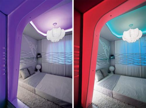Дизайн небольшой 9-метровой спальни. 08