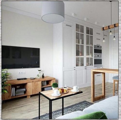 Интерьер кухни - гостиной. 03