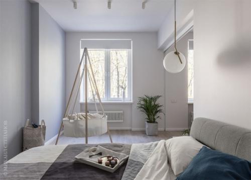 Маленькая квартира с планом в Москве, 51 м. 04