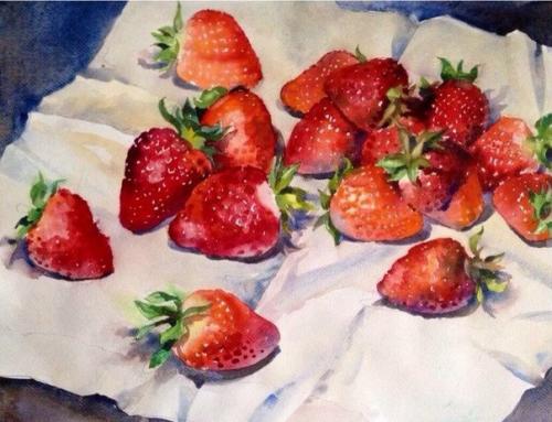 Выставка акварелей Екатерины шиляевой в доме архитектора работает последние несколько дней. 02