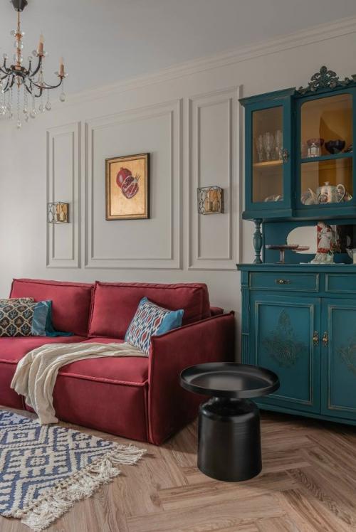 Мне было невероятно приятно, участвовать в создании интерьера, этой невероятной, дизайнерской квартиры. 05