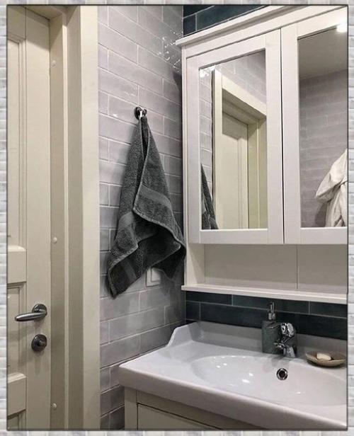 Интерьер ванной комнаты. 02