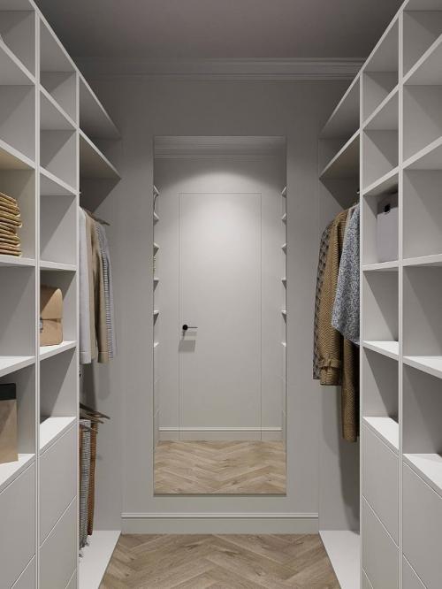 Проект 1-комнатной квартиры 38 м 2 в ЖК вереск в Москве. 09