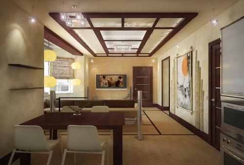 Дизайн интерьера квартиры 70 кв. 01