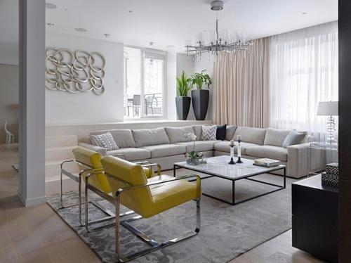 Современный лофт для семьи с тремя детьми.

