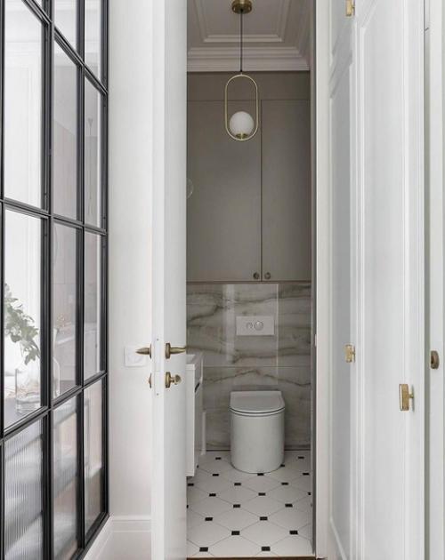 Проект квартиры площадью 55 м 2 от Duga Studio. 07