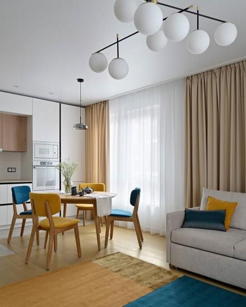 Интерьер для себя: стильная евродвушка из стандартной планировки. 01