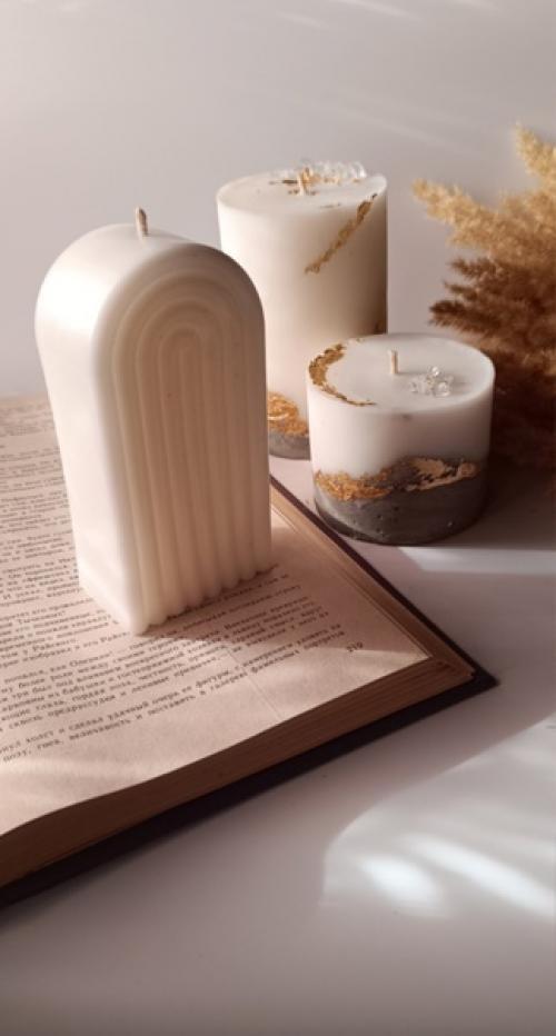 Новиночка!  Интерьерные свечи. 01