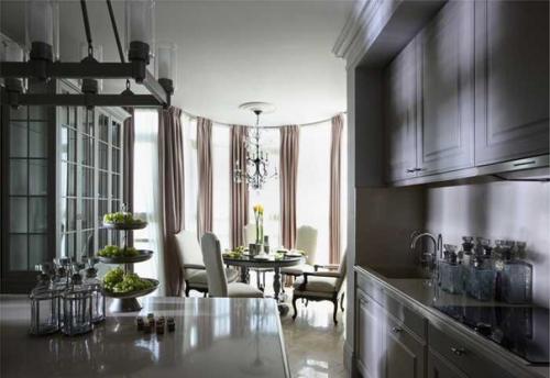 Элегантный интерьер квартиры в Москве. 02