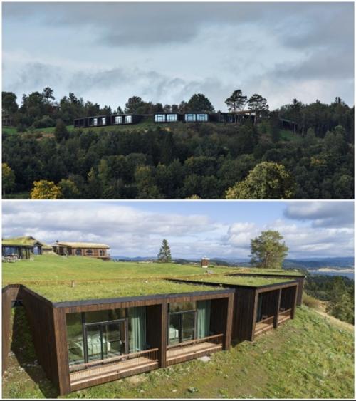 Эко - отель, замаскированный под травянистый ландшафт. 04 Эко - отель, замаскированный под травянистый ландшафт. 04