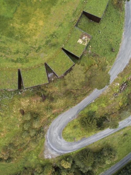 Эко - отель, замаскированный под травянистый ландшафт. 03 Эко - отель, замаскированный под травянистый ландшафт. 03