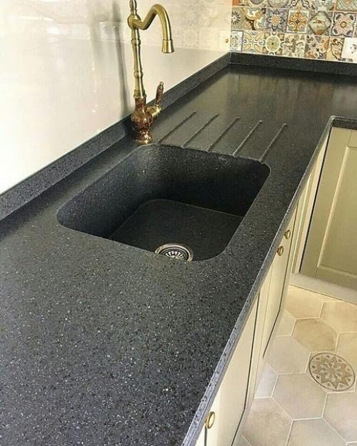 Уютный теплый интерьер кухни. 04