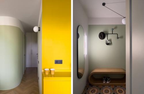 Яркий интерьер 1-комнатной квартиры 38 кв. 07