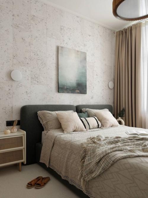 Уютный интерьер в сталинке для молодой пары. 06