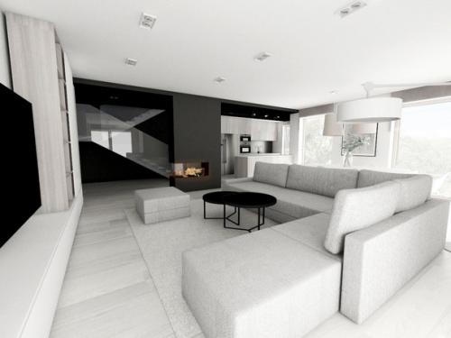 Интересный польский дом - это предложение комфортного семейного дома. 08