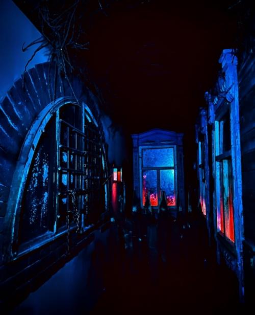 Локации. Туман - более десяти отдельно стоящих зданий, разной с этажностью и функциональностью. 02