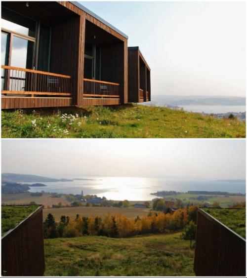 Эко - отель, замаскированный под травянистый ландшафт. 05 Эко - отель, замаскированный под травянистый ландшафт. 05