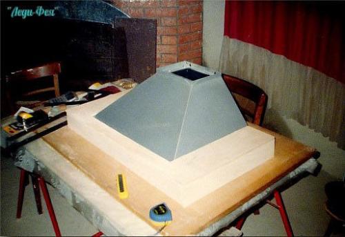 Самодельная кухонная вытяжка. 03